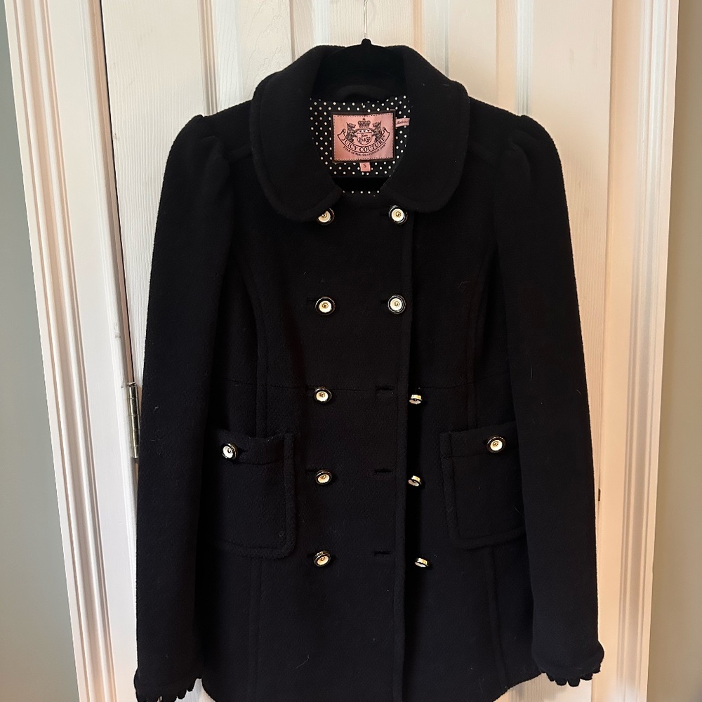 Juicy Couture pea coat
